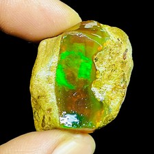 72.85 Cts Natural Opal Rough 34x24mm Huge Untreated Loose Ethiopian Gemstone
