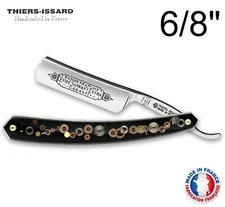 Thiers Issard Evide Sonnant Extra 6/8" Straight Razor Mechanism Handle France