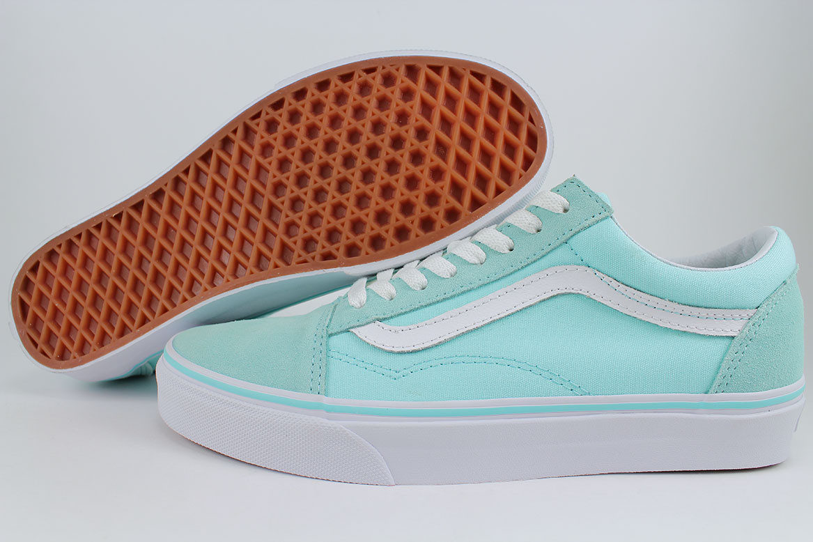 turquoise vans