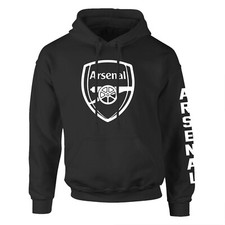 Arsenal Fc, London, Premier League, Champions League, Black Hoodie R