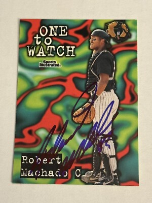 Robert Machado 1998 Fleer Sports Illustrated Authentic Signed