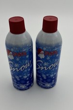 Santa Fake Snow Spray Flocking Tree  Window - Christmas 9oz snow decor Lot Of 2