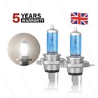 H4 Dipped Headlights Xenon Warm White Lamp Light Bulbs Kit