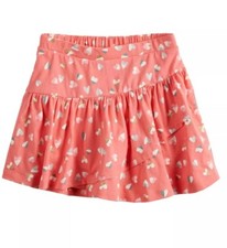 NWT Girls Jumping Beans Skort Coral w Hearts Size 24 Months