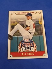 2015 A. J. Cole Panini USA Baseball Stars & Stripes #1