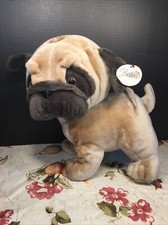 NWT-HTF-14  Bestever Pug Puppy Dog Plush