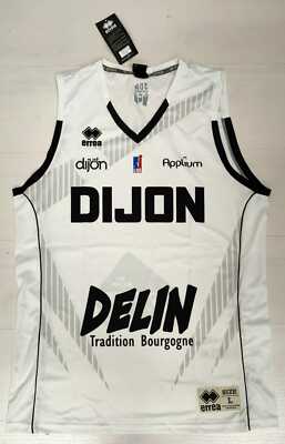 6240 ERREA CANOTTA GARA HOME UOMO PALLACANESTRO DIJON BASKET