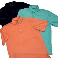 Lot of 3 Men s Golf Polo Shirts Greg Norman &...
