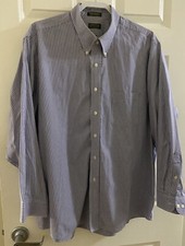 Men Arrow Multi-Color Long Sleeve Dress Shirt Size XXL 18.5 34/35