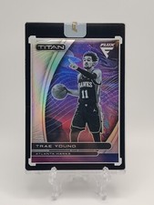 2020-21 Flux Trae Young #14 TITAN SILVER Uncirculated Encased, Panini Sealed
