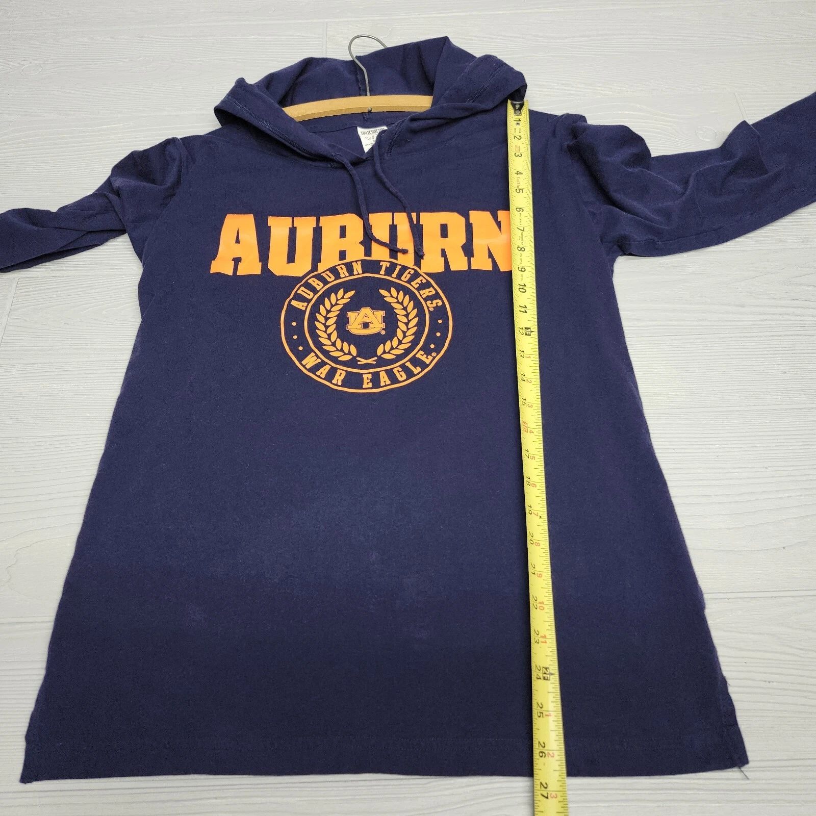 UNDERCOVER Felpa con cappuccio Victoria Secret rosa Auburn University Tigers blu donna taglia small