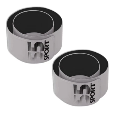 55 Sport reflektierende Hi Vis Handgelenkarmbänder Slap Band Laufen Radfahren Nacht