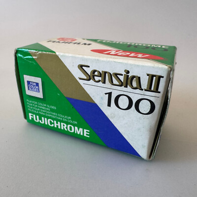 Fujifilm Fujichrome Sensia II 100 ISO 36 Exp Color Slide Film Expired  2/2000 NEW