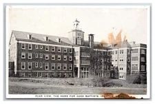 Home For Aged Baptists Ironton Missouri MO UNP WB Postcard U4