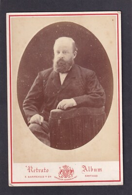 KAB - Herrenportrait - Santiago Chile 1870/80