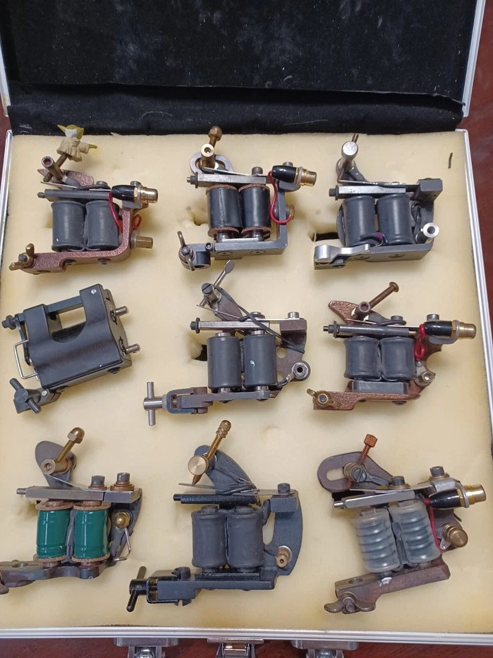 LOTE MÁQUINA DE TATUAJE de colección AARON CAIN PULSE RICH T MÁS Foto 2 de 4