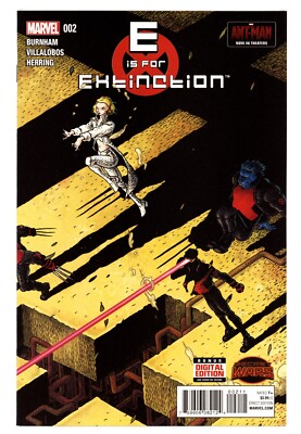E Is For Extinction #2 NM 9.4 2015 Ian Bertram Cover