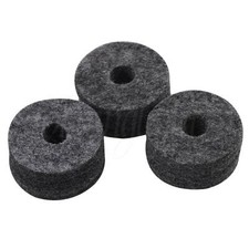 200PCS Black Drum Kit Cymbal Felt Washers Rep...