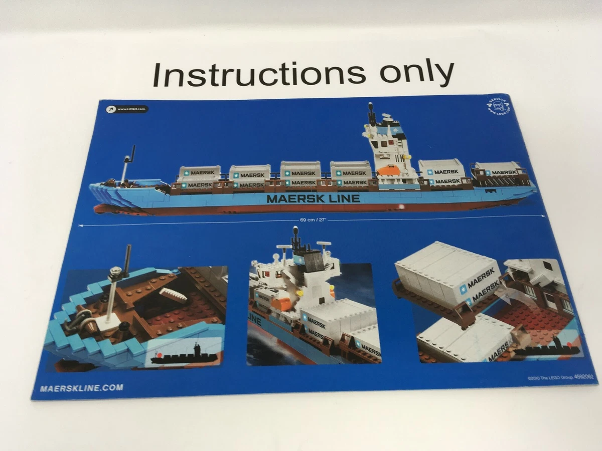 Lego maersk container ship 10155 2025