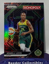 2024 WNBA Panini Monopoly Prizm #WNBA24 Jewell Loyd STL Storm Red Classics Prizm