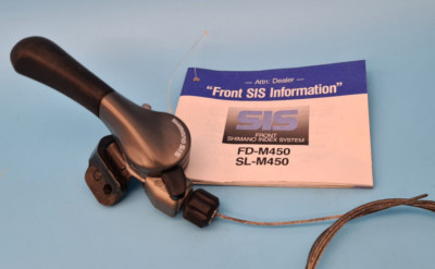 SL-M450 Schalthebel SHIMANO SIS + Friction links Shifter left NOS