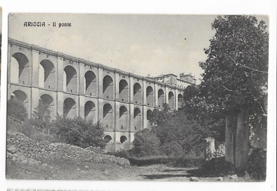 POSTCARD ARICCIA IL PONTE 1927 CASTELLI ROMANI FP V