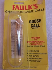FAULKS Champion Game Call Goose Call Model PL-22C New w Instructions