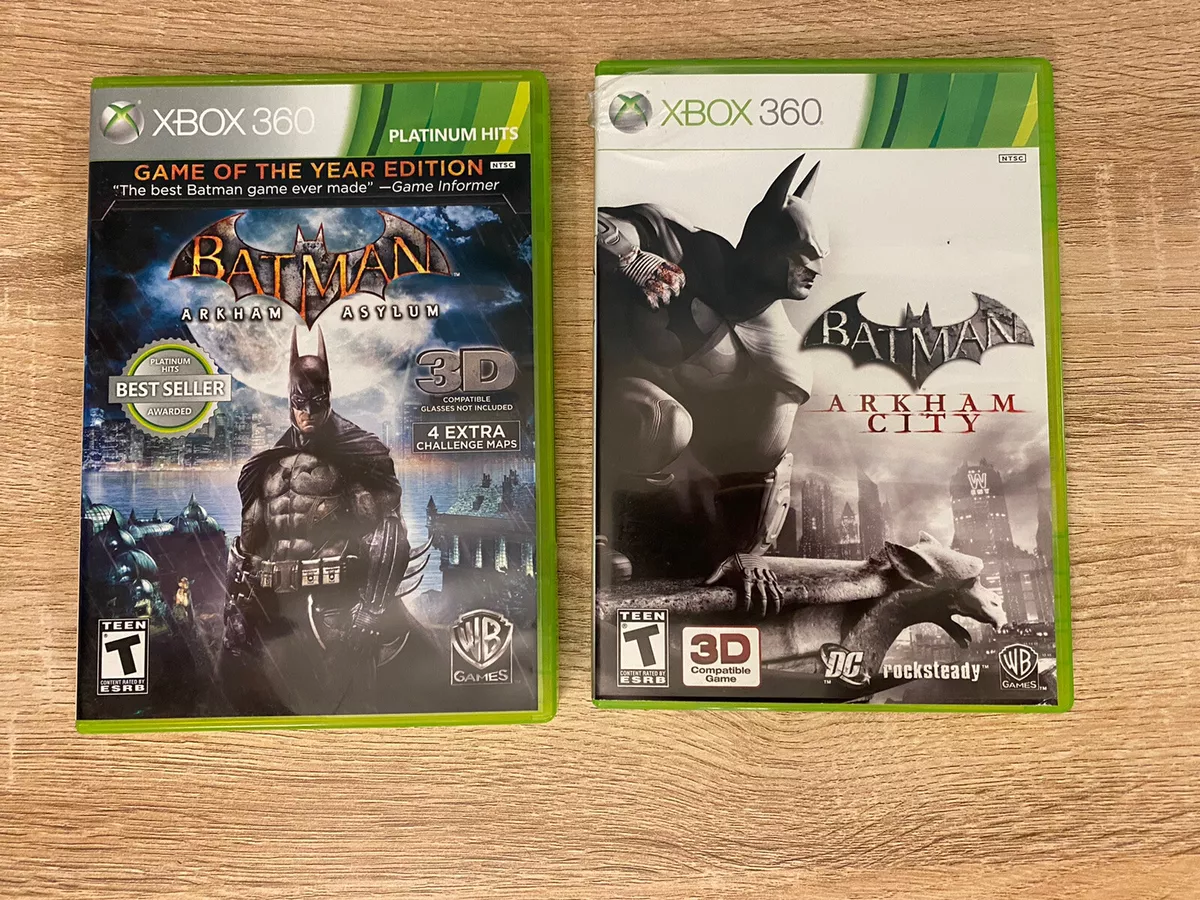 Batman Arkham Asylum Game of the Year Edition - Xbox 360 Game