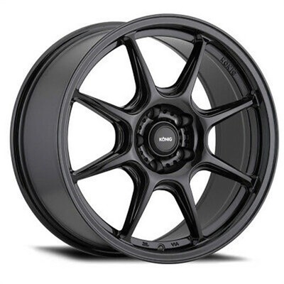 1 New 18X8.5 Konig Lockout Black Gloss Wheel/Rim 5x114.3 ET35 LK88514355