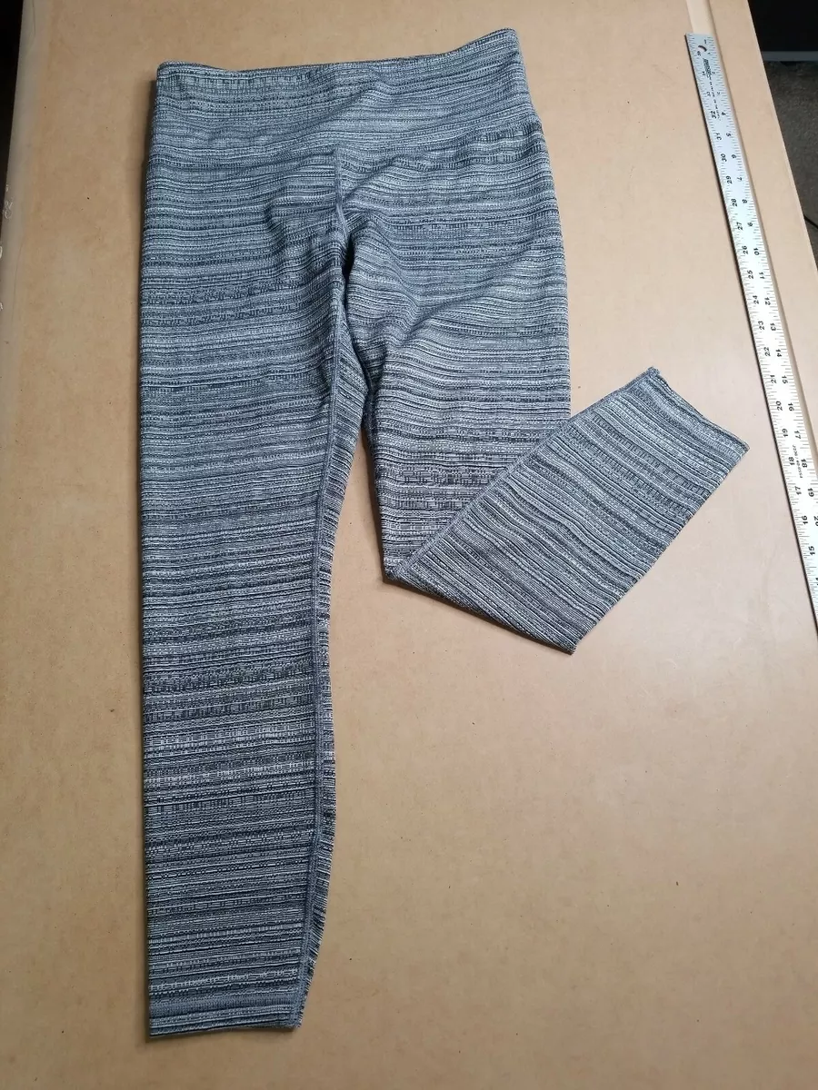 Athleta Leggings Womens Size M Gray Very Tight Legging 54023 EUC