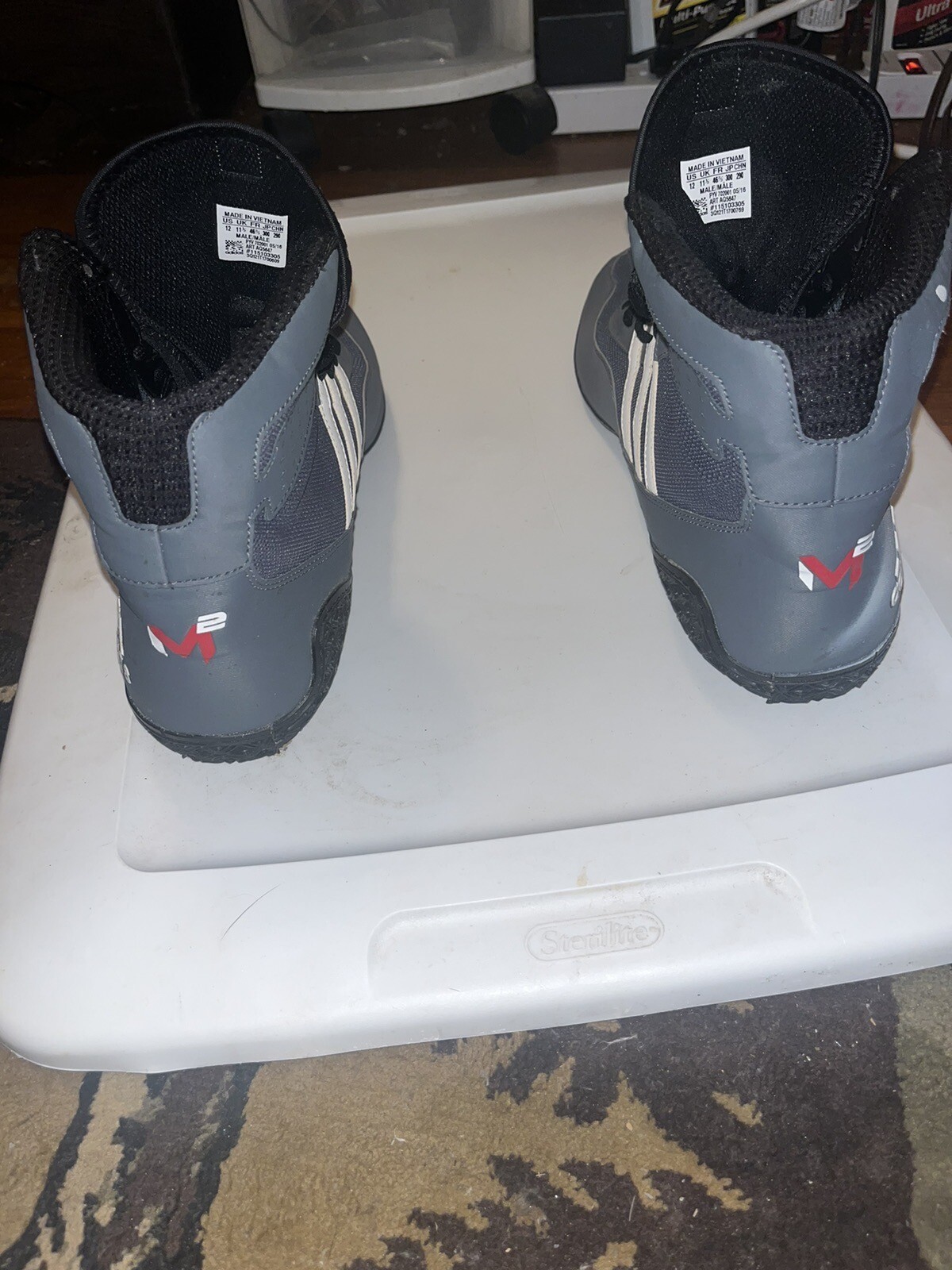 Adidas David Taylor May Wizard M2 Wrestling Shoes Men's Size 11 1/2