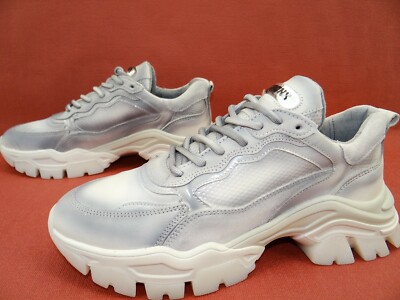 Bronx Tayke Over Plateau Sneaker Schnürschuhe Laufschuhe Damen Schuhe Leder Gr39