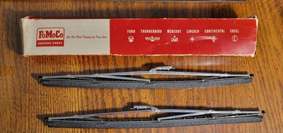 1965 66 67 Chevy Impala, Other 64 Models Trico Wiper Arms & Blade Holders 12'' GM