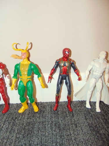 Marvel Legends: Loki, Thor, US Agent, Iron Man, Vision, Falcon, Happy, Spiderman - Picture 7 of 10