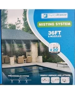 Pre-Assembled Misting System 36 Feet 1/4 in Beige Tubing - 8 Nozzles