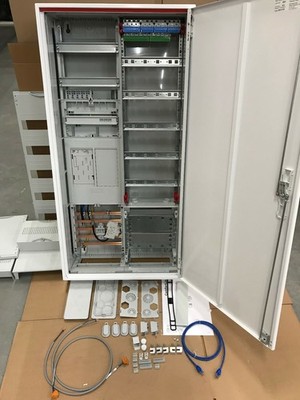 Zählerschrank BA27CB Striebel&John ABB 1x Zählerfeld eHZ + Verteiler APZ