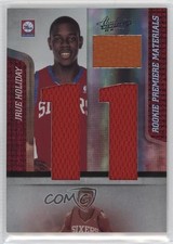 2009 Absolute Memorabilia Rookie Premiere Materials 10/25 Jrue Holiday #157 0c3