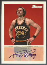 Rick Barry/Warriors HOF 2009-10 Bowman '48 Basketball Autograph Auto Card