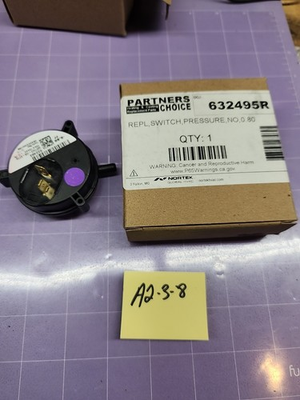 #ad #ad REPLSWITCHPRESSURENO0.80 632495R Genuine OEM Replacement Part $20.00