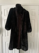 Vintage American Signature Mink Fur Coat Women Large/Xlarge