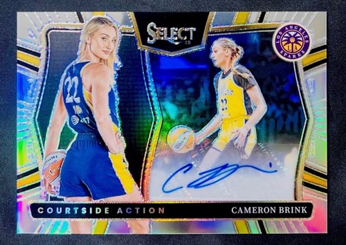 2025 Panini Select Cameron Brink Courtside Auto Autograph Silver Prizm #CAS-CB A
