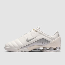 Nuevos zapatos Nike Total 90 Shox Magia para mujer - vela/plateados (IO9300-100)