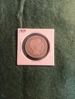 1909 Barber Half Dollar 90% Silver 50c Coin Circulated