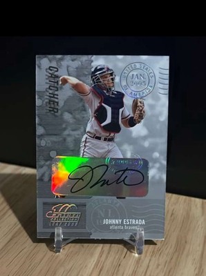 2005 Leaf Century Collection- Johnny Estrada Autograph #/200