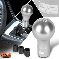 J2 Spherical Teardrop Shape Aluminum 6-speed Manual Shift Knob Silveradapters