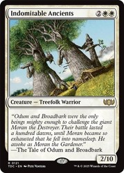 Indomitable Ancients 121 Commander: Tarkir: Dragonstorm MTG Rare