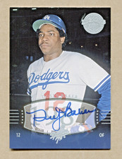 2004 Upper Deck Legends Timeless Teams #200 Dusty Baker Autograph RARE Dodgers