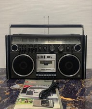 National Panasonic RX-7700 RS-4360DFT Radio Cassette Player Export Model Used