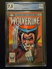A Marvel Comics Limited Series Wolverine # 1 August 1982 CGC Grade Of 7.5 Book