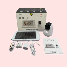 VAVA 8" 1080P HD Video Baby Monitor Split View & 2-Way Audio VA-IH020C #NO1132